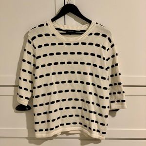 Black & White Roolee Sweater